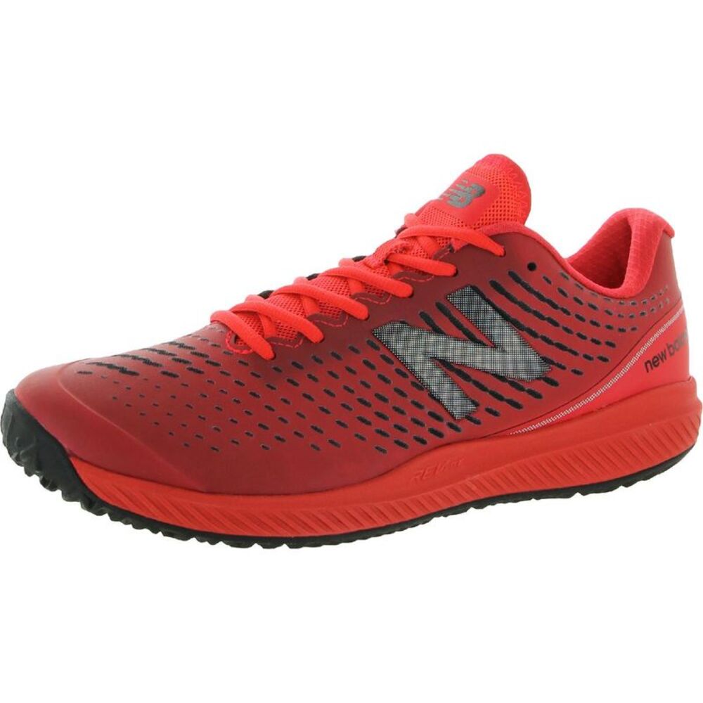 New Balance Mens Red Fitness Workout Trainers Running Shoes Sneakers New